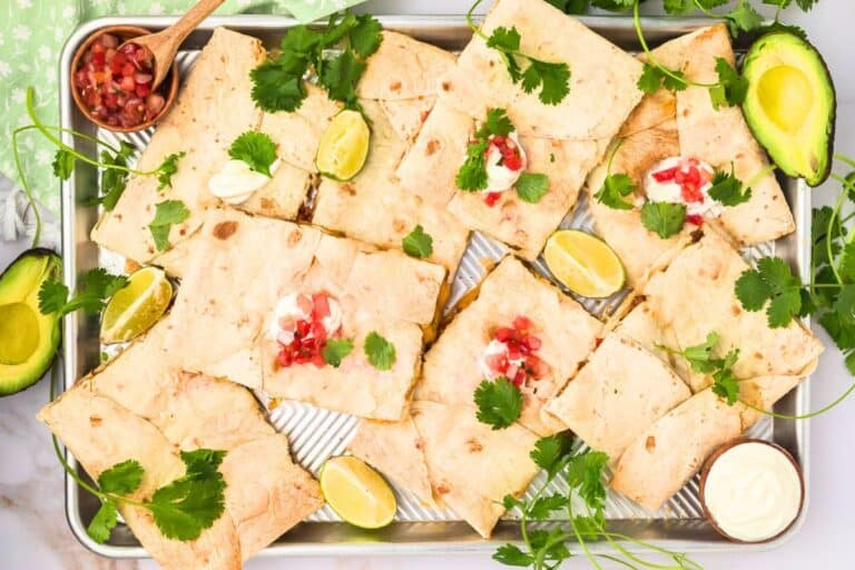 Sheet Pan Quesadilla